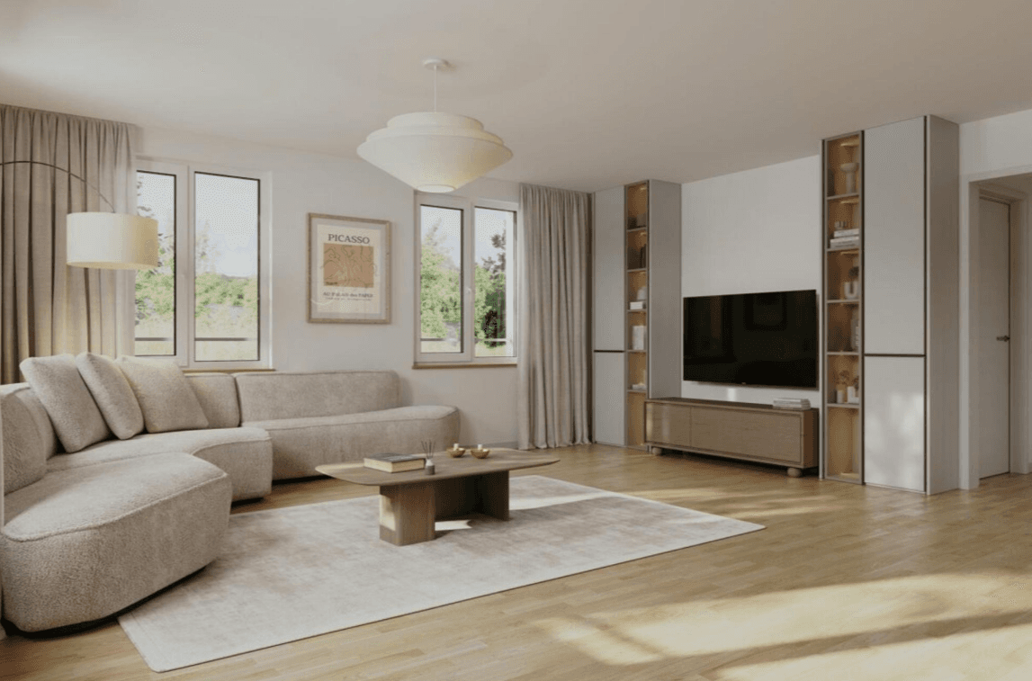 MFH Neubau Hornussen - Bild 1